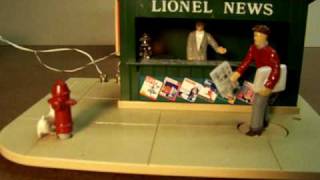 Lionel Animated Newsstand [upl. by Stig527]