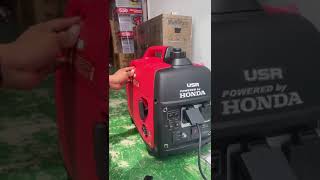 genset inverter silent 2000 watt powered by Honda [upl. by Sherj36]