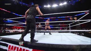 WWE Main Event  Randy Orton vs Antonio Cesaro Jan 16 2013 [upl. by Delmar]