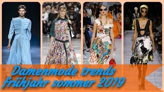 Damenmode trends frühjahr sommer 2019 [upl. by Hamitaf]