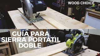 Guía Para Sierra Portátil Doble [upl. by Delogu]