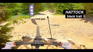 HATTOCK pov  black trail  super Morzine bike park  2022 [upl. by Noni]