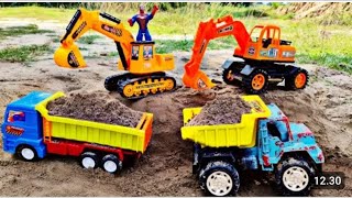 EXCAVATOR LESU ET30H MEGA RC TRUCKS RC TRACTORS RC MACHINES COLLECTION KABOLITE K350200 DIGGER [upl. by Dracir674]