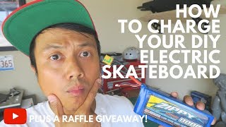 HOW TO BALANCE 🔌 CHARGE A LIPO 🔋 BATTERY  DIY ELECTRIC SKATEBOARD [upl. by Garlinda788]