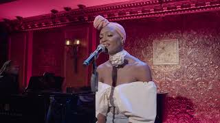 Broadways Jewelle Blackman Sings quotTomorrow Is My Turnquot   54 Below [upl. by Balfore]