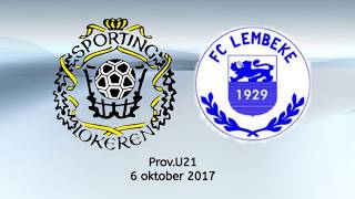 K SCLokeren Prov U21  FC Lembeke [upl. by Kavita]