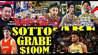 Kai Sotto Ma NBA na Yuki Kawamura and Bronny James Performance [upl. by Guimar]