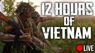 🔴LIVE 12 HOURS OF VIETNAM MILSIM FOR CHARITY [upl. by Debra]