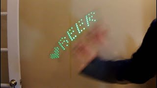 St Patricks Day POV Display based on ATtiny13 and Arduino IDE [upl. by Onateag]