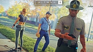 HITMAN 2  The Batty Tranquility Escalation Level 3  Silent Assassin Easy [upl. by Halilahk241]