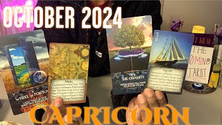 CAPRICORN♑️ New Cycles Commence Dont Give upCapricorn October 2024 Tarot [upl. by Kumar]