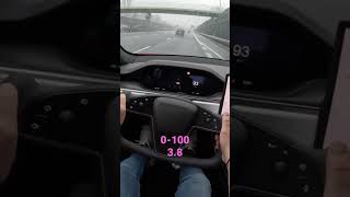 Tesla Model S Plaid 1020HP Acceleration 0100 [upl. by Malinda967]