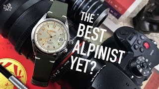 Seiko Alpinist The Best Japanese Rolex Explorer SPB123 Watch Review [upl. by Ahsinwad282]