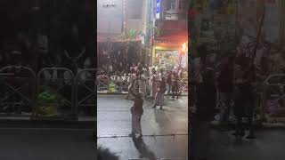 Traditional tambourine dancers sri lanka kandyesalaperahera 2024 srilanka dance travel event [upl. by Rihat]