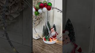 Fun easy Christmas craft… time to dig in that stash christmascraft diy christmas christmasdecor [upl. by Ibrek]