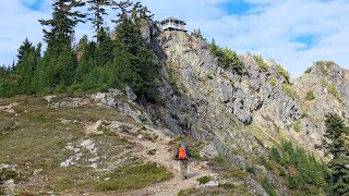 Park Butte Lookout Day Hiking in Washington [upl. by Essa465]