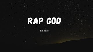 Eminem  Rap God lyrics [upl. by Bala]