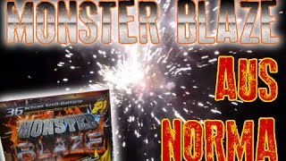 Nico Monster Blaze Top 36 Schuss Batterie aus Norma  Planet Firework [upl. by Hatch75]