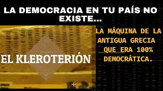 El KLEROTERIÓN  Funcionamiento y Democracia griega [upl. by Leizahaj]