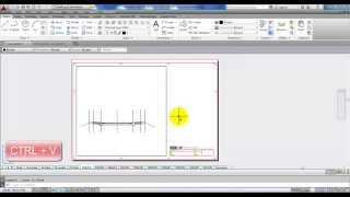 AutoCAD 2014Copy with basepoint [upl. by Litnahc334]