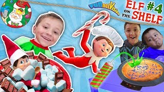 ELF on the SHELF 4 is Floating Magic Wall Present amp Chef Buddy FUNnel V Fam Christmas [upl. by Ahseryt196]