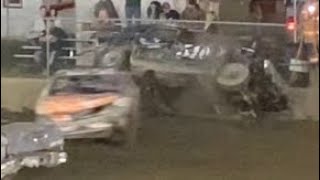 Schaghticoke Fairgrounds Demolition Derby 9224 V8’s from the 1 and 6 o’clock show [upl. by Ridan]