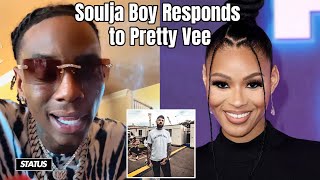 Soulja Boy Claps Back at Pretty Vee  Addresses Adam 22 [upl. by Attesor]