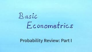 Basic Econometrics  Statistics Review 2 [upl. by Wyon479]