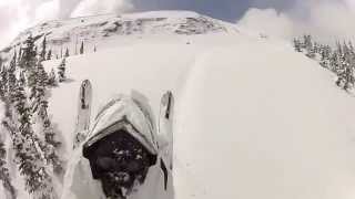 SkiDoo Freeride 146quot Deep Snow [upl. by Ydnab]