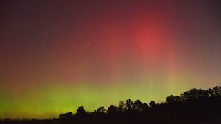 October 11 2024 Aurora Borealis  Branchburg NJ [upl. by Aihsit531]