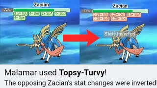 TOPSY TURVY MALAMAR makes a SATISFACTORY PLAY in Pokemon Showdown [upl. by Alyk]