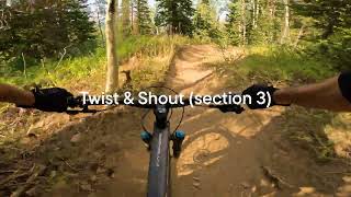 Deer Valley MTB  SunsetTwist amp Shout [upl. by Farrison]