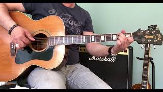 Slashs Snakepit  Serial Killer Intro  Acoustic Slash part cover [upl. by Gombach]