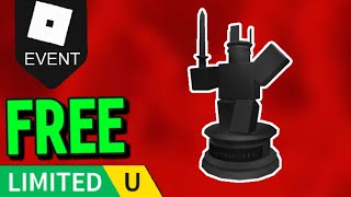 How To Get Rolimon’s Midnight Gamenight Trophy in Rolimons ROBLOX FREE LIMITED UGC ITEMS [upl. by Derrej]