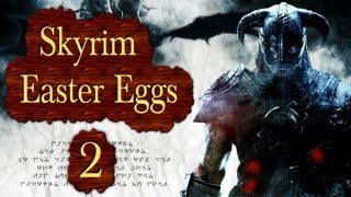 Skyrim Easter Eggs Geheimcodes amp dämliche Magier German [upl. by Carolina813]