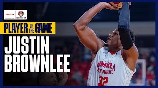 Justin Brownlee DISHES 33 PTS vs San Miguel  PBA SEASON 49 GOVERNORS CUP  GAME 1 SEMIS HIGHLIGHTS [upl. by Ynnor]