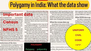 Polygamy in India  uniform civil code  uttrakhand assembly [upl. by Halas591]