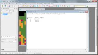 wk01p5  Calculating area of categories in Idrisi [upl. by Sotnas]