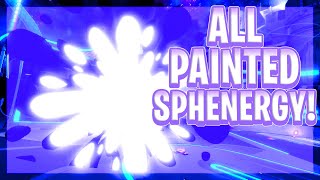 ALL PAINTED SPHENERGY BLACK MARKET GOAL EXPLOSION Rocket League Season 5 [upl. by Ayidan]