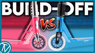 Pink vs Blue Custom Build Off 25 │ The Vault Pro Scooters [upl. by Aloise]