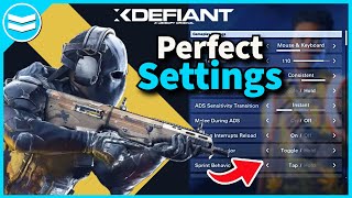 Perfect Settings for XDefiant Console amp PC  Controller amp Mouse and Keyboard Best Settings [upl. by Josepha]