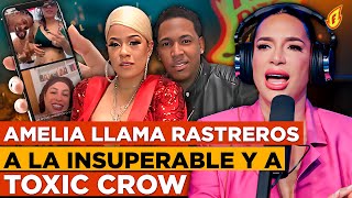 AMELIA ALCANTARA LLAMA RASTREROS A LA INSUPERABLE Y A TOXIC CROW POR EL LIVE CON MAMI JORDAN [upl. by Dre477]