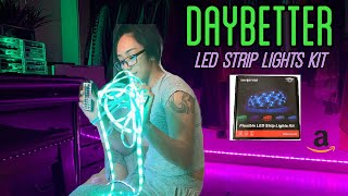 DAYBETTER LED STRIP LIGHTS KIT  Amazon ReviewUnboxing [upl. by Chobot]