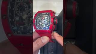 Richard Mille 011 紅魔鬼 限量版 [upl. by Cazzie]