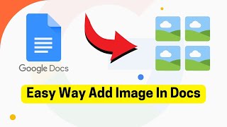 Easy Way Insert Picture in Google Docs  New Method [upl. by Ahs133]