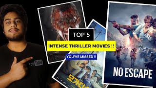 5 Hidden Thriller Movies You MUST Watch in 2024 [upl. by Ymmit627]