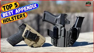 Best Appendix Holsters of 2024  Top 5 Appendix Holster Reviews [upl. by Hermes]