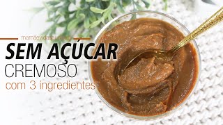 DOCE DE LEITE RÁPIDO FÁCIL SEM ADIÇÃO DE AÇÚCAR  3 ingredientes [upl. by Genevieve]