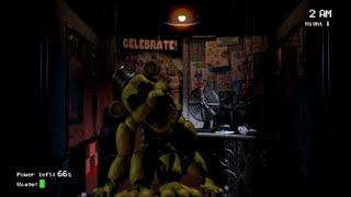 FNaF Golden Freddy Jumpscare [upl. by Nerraw]