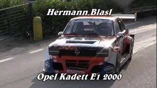 HILLCLIMB SALITA CIVIDALE  CASTELMONTE 2021  HERMANN BLASL  OPEL KADETT E1 2000 [upl. by Jaime]